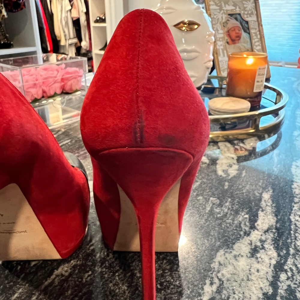❤️Red & Black YSL heels🖤 - Picture 13 of 13